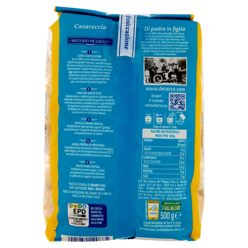 De Cecco Casareccia n°88 500 g