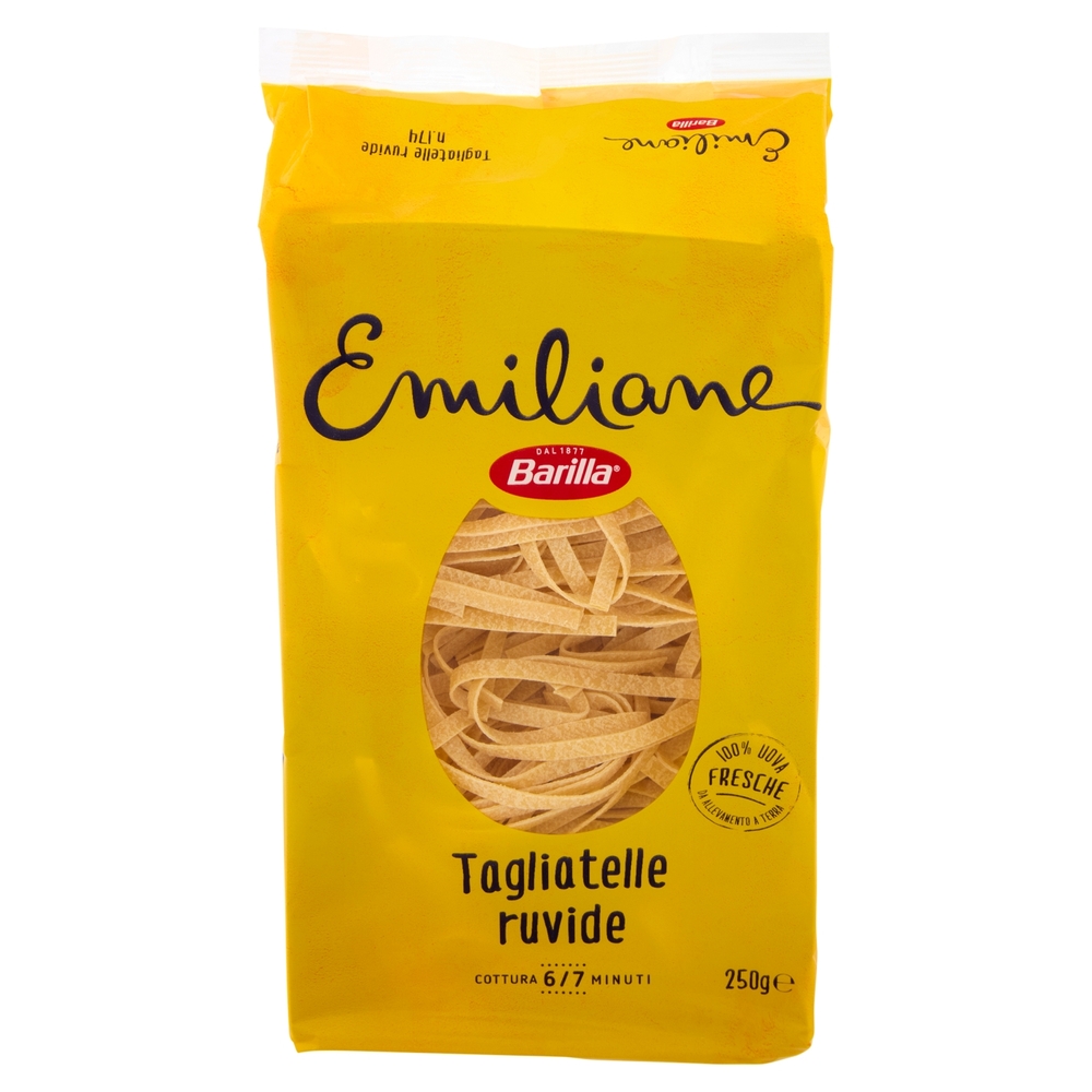 Barilla Emiliane Tagliatelle Pasta all'Uovo 250g