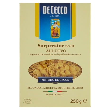 De Cecco Sorpresine n° 611 all'Uovo 250 g