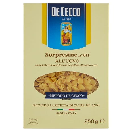 De Cecco Sorpresine n° 611 all'Uovo 250 g
