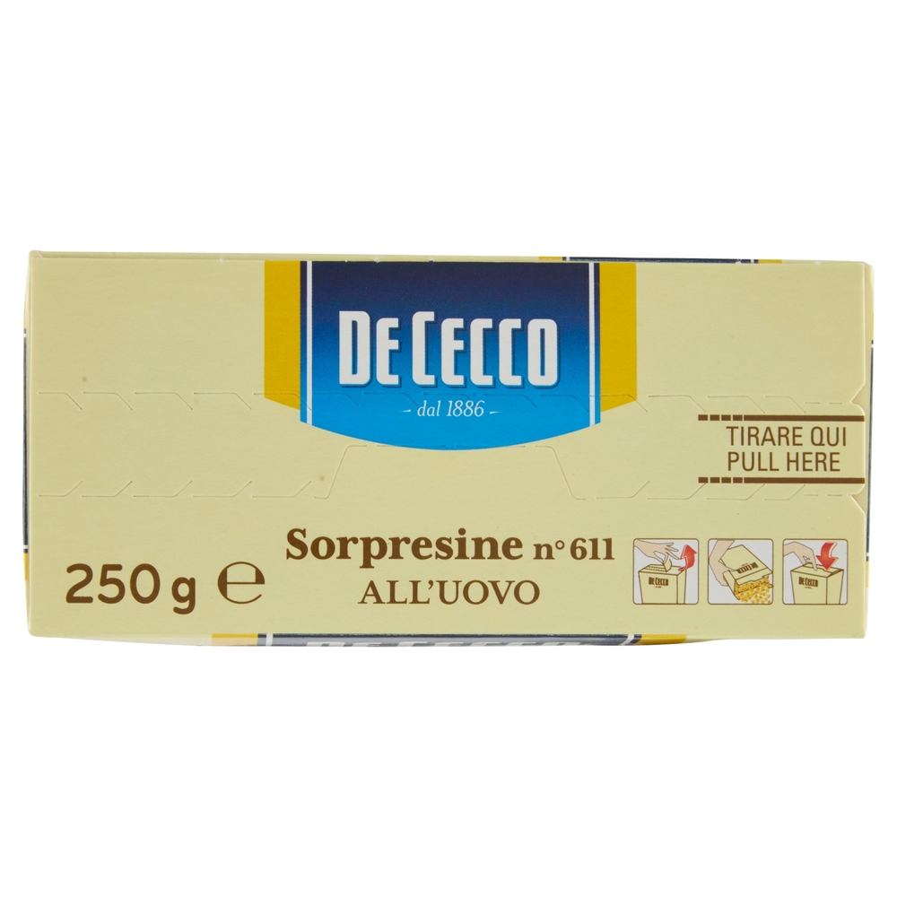 De Cecco Sorpresine n° 611 all'Uovo 250 g