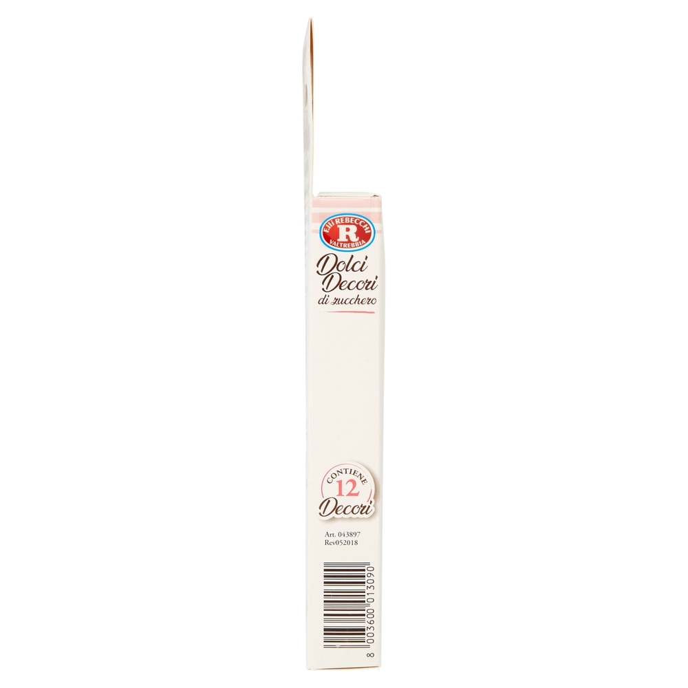 Mariarosa Dolci Decori di zucchero 12 Decori 10 g