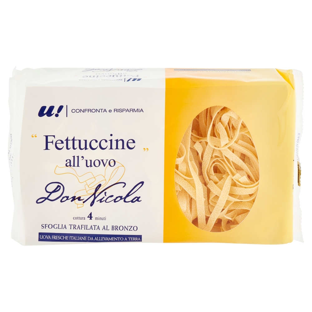 Fettuccine all'Uovo U! Confronta e Risparmia