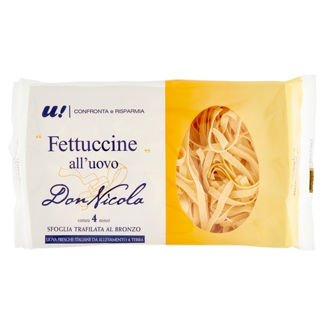 Fettuccine all'Uovo U! Confronta e Risparmia