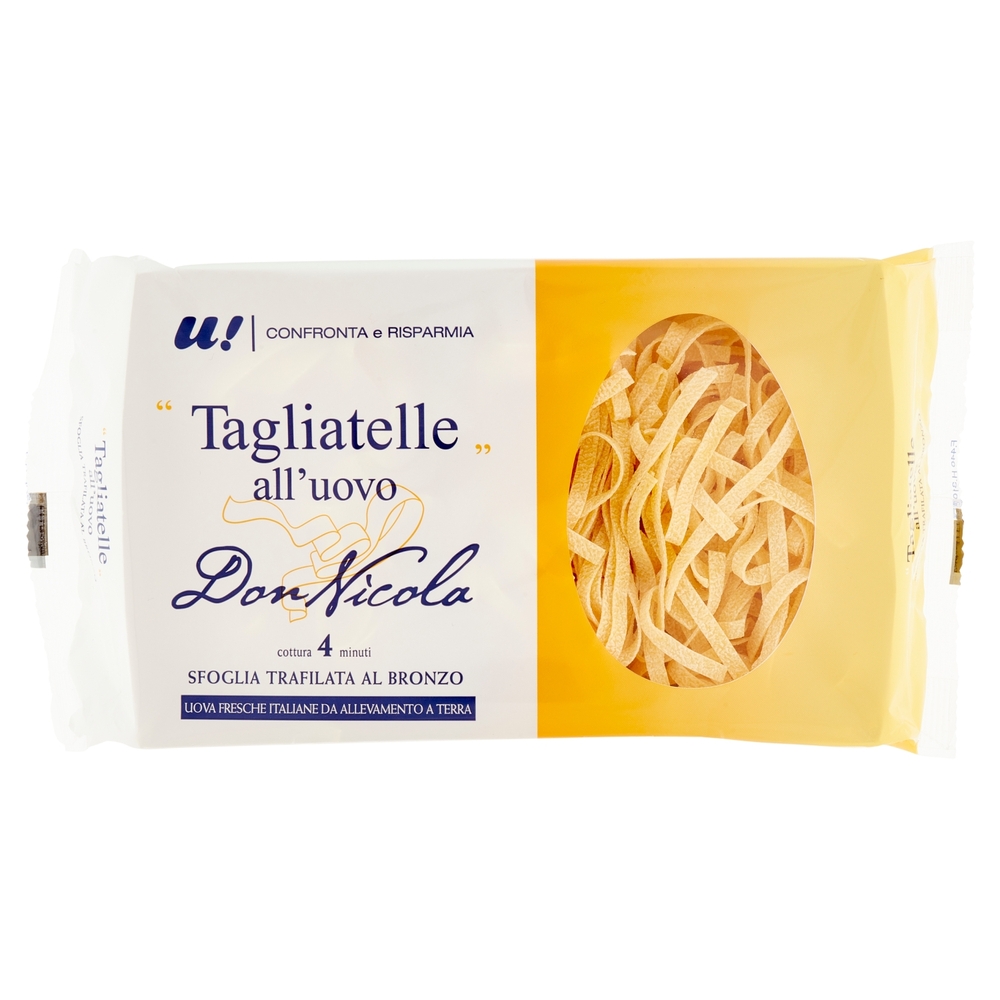 Tagliatelle all'Uovo U! Confronta e Risparmia