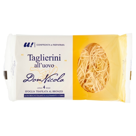 Taglierini all'Uovo U! Confronta e Risparmia