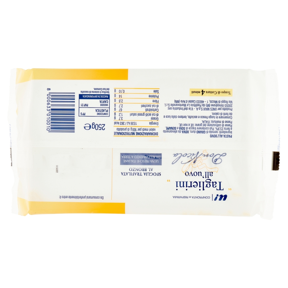 Taglierini all'Uovo U! Confronta e Risparmia