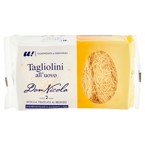 Tagliolini all'Uovo U! Confronta e Risparmia