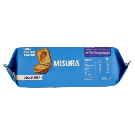 Misura Dolcesenza Fette Biscottate 320 g