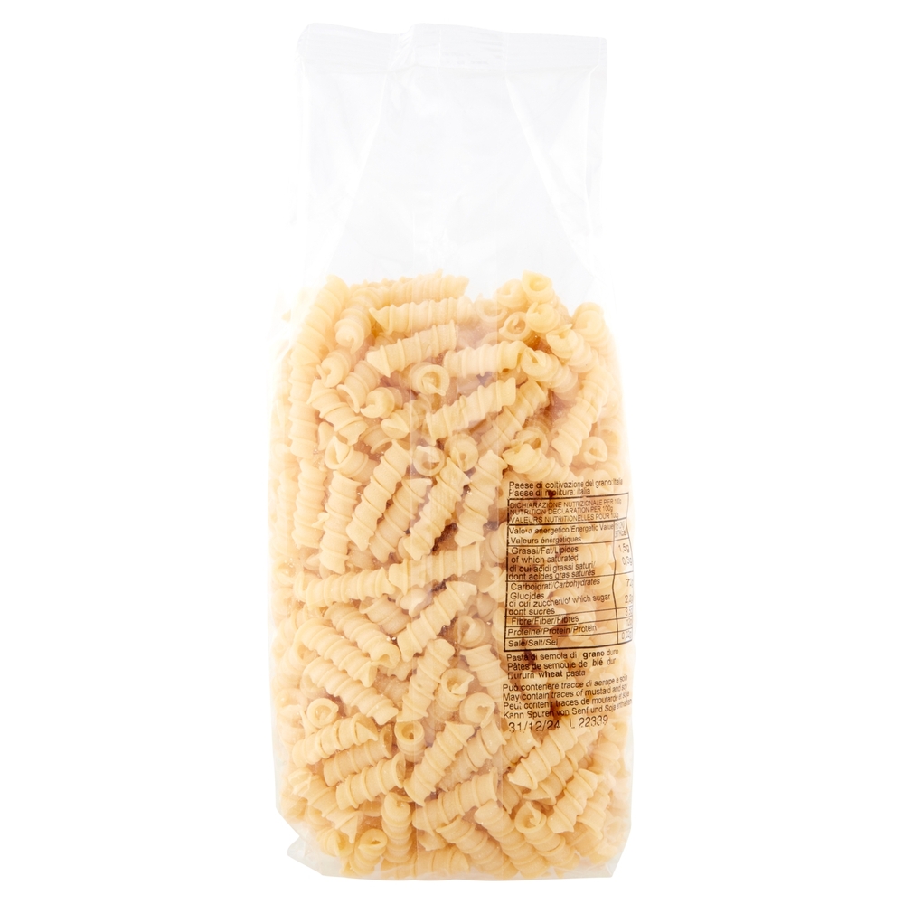 Pastificio Artigianale Alta Valle Scrivia Pasta di Semola di Grano Duro Ricciole 500 g