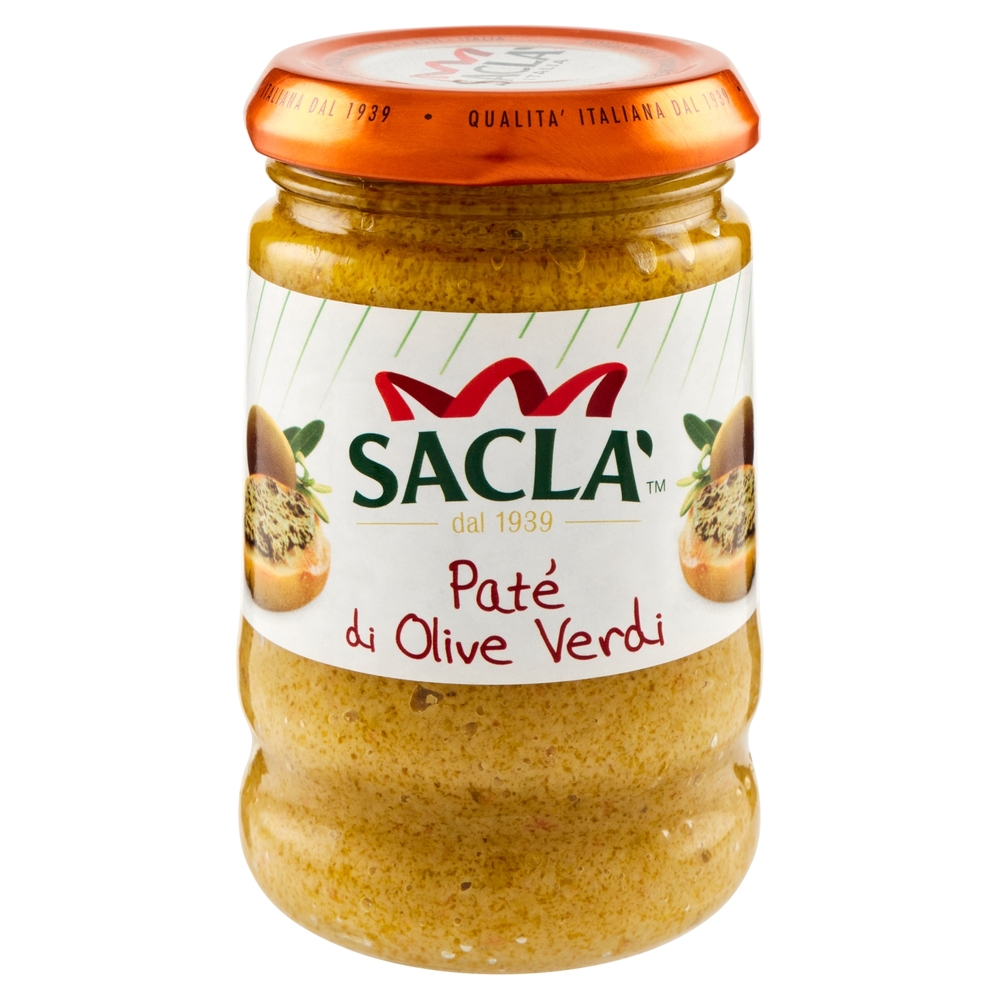 Saclà Patè di Olive Verdi 190 g