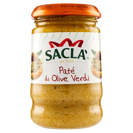 Saclà Patè di Olive Verdi 190 g