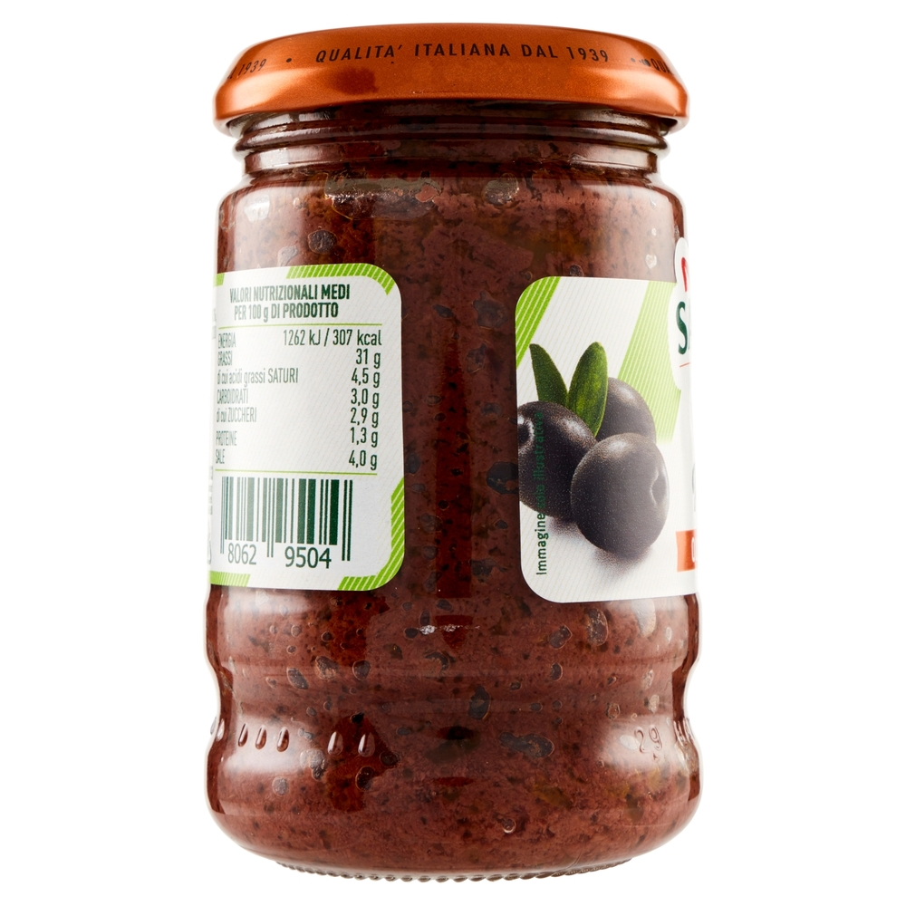 Saclà Patè Olive Nere 190 g