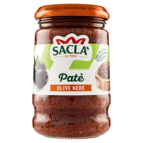 Saclà Patè Olive Nere 190 g