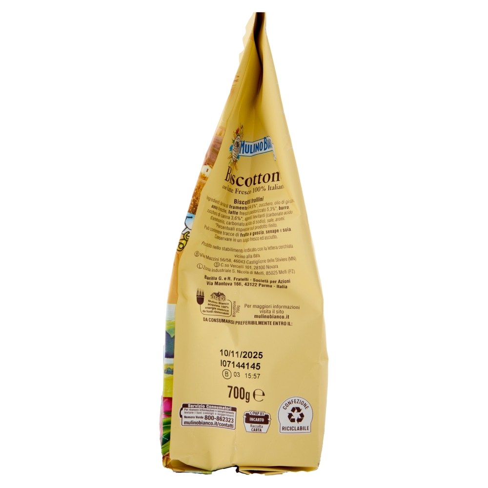 Mulino Bianco Biscottone Biscotti con Latte Fresco 100% italiano 700g