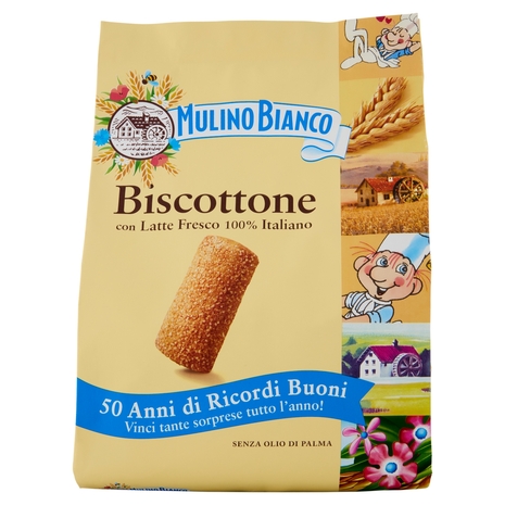 Mulino Bianco Biscottone Biscotti con Latte Fresco 100% italiano 700g
