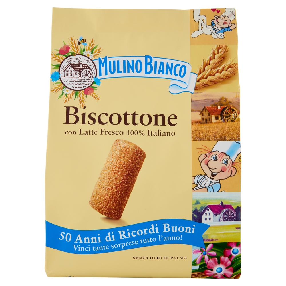 Mulino Bianco Biscottone Biscotti con Latte Fresco 100% italiano 700g