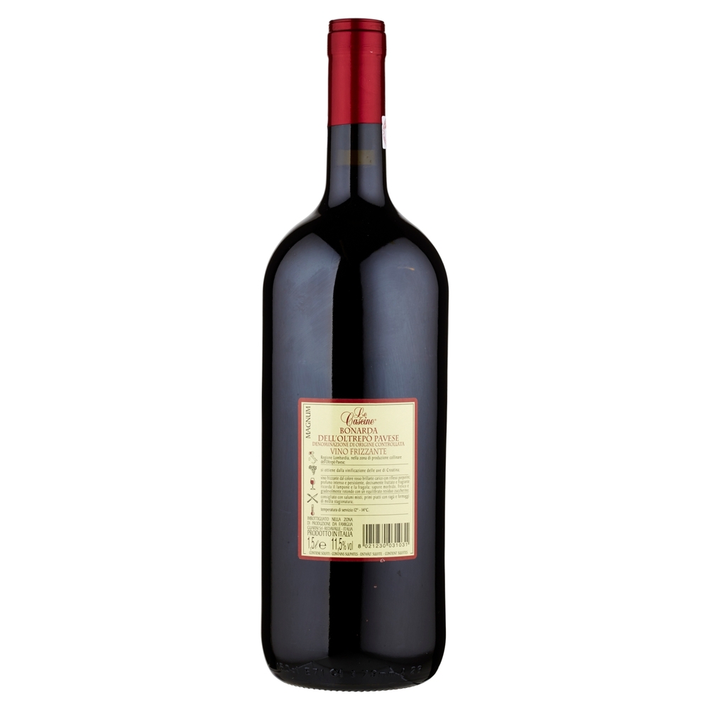 Guarini Le Cascine Bonarda Oltrepò Pavese DOC Vino Frizzante 1,5 l