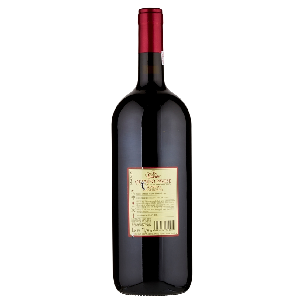Guarini Le Cascine Oltrepò Pavese DOC Barbera Vino Frizzante 1,5 l