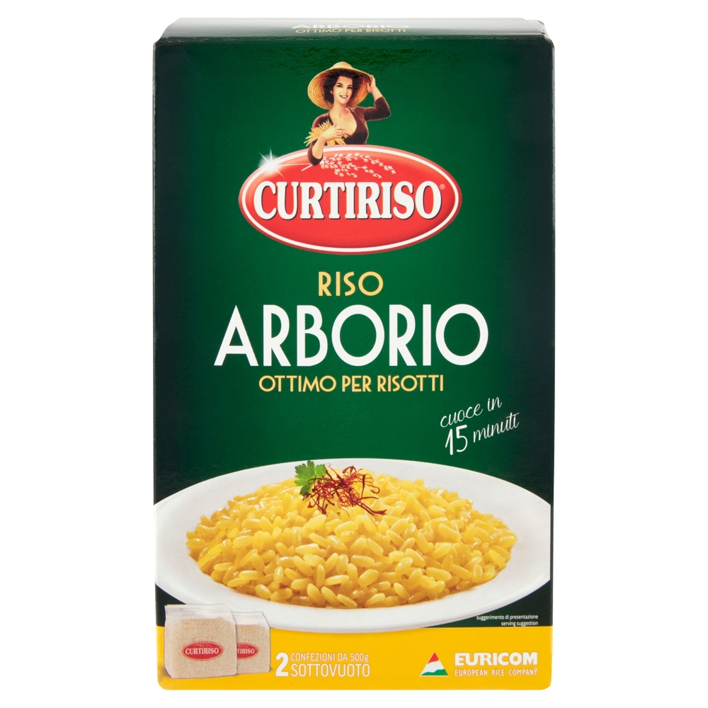 Curtiriso Riso Arborio 2 x 500 g
