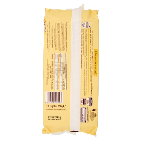 Mulino Bianco Tegolino Merenda senza Additivi Conservanti 350 g