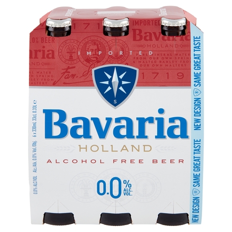 Bavaria 0.0% Birra Analcolica bott.6x330ml