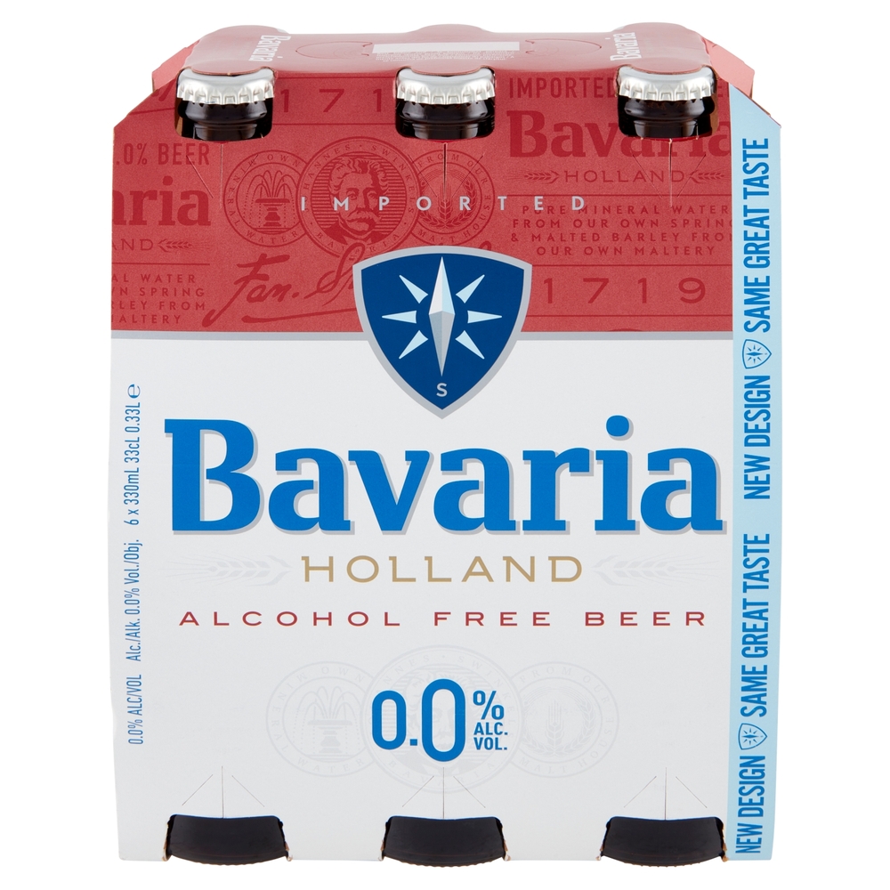 Bavaria 0.0% Birra Analcolica bott.6x330ml