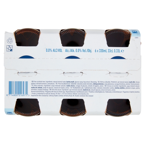 Bavaria 0.0% Birra Analcolica bott.6x330ml