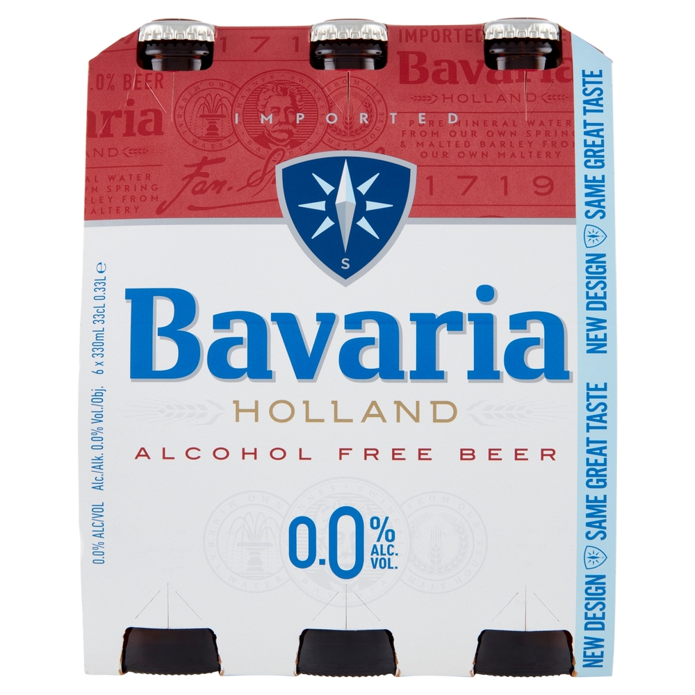 Bavaria 0.0% Birra Analcolica bott.6x330ml