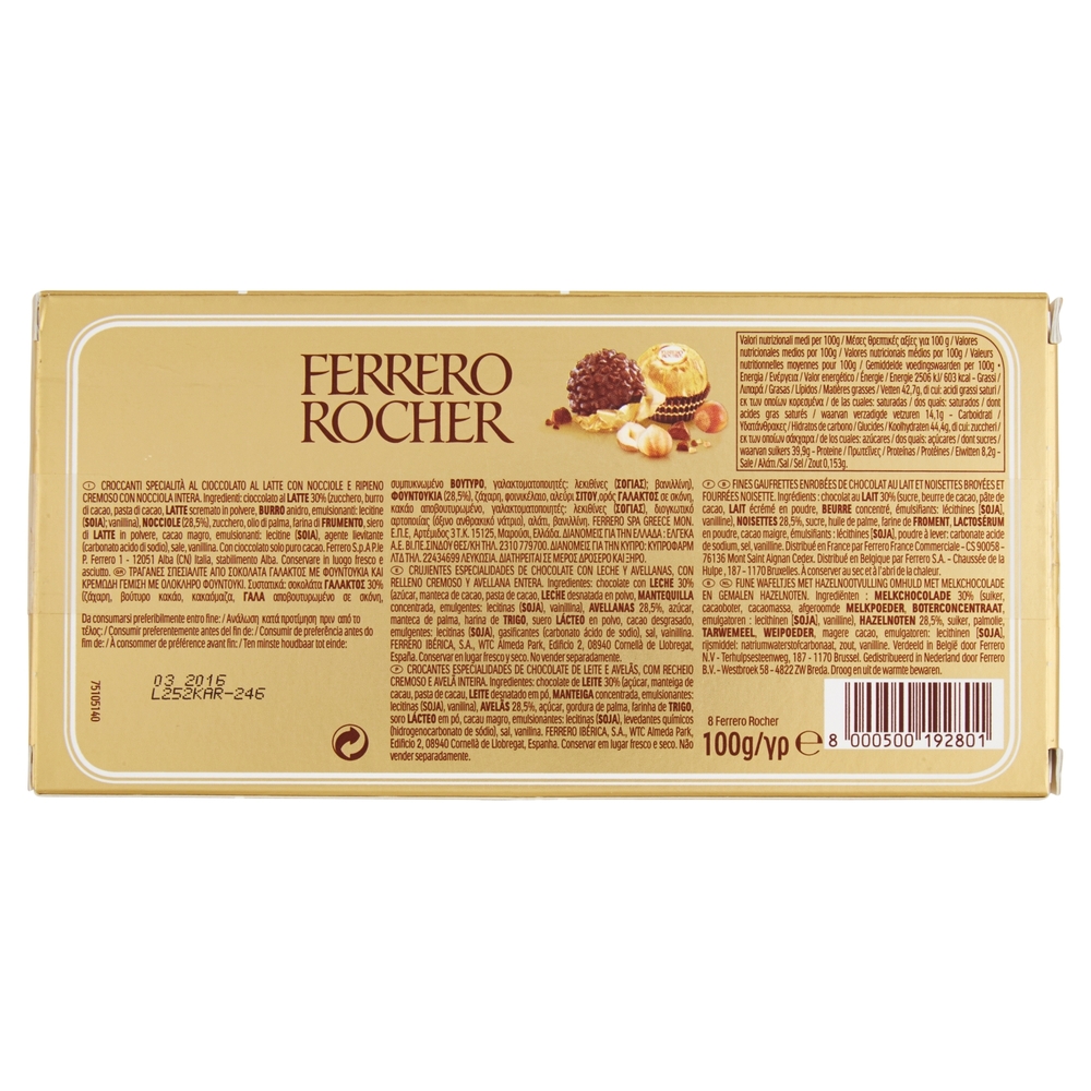 8 Ferrero Rocher 100 g