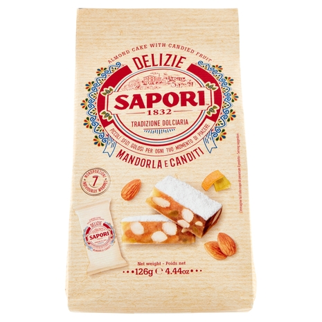 Sapori Delizie Mandorla e Canditi 126 g