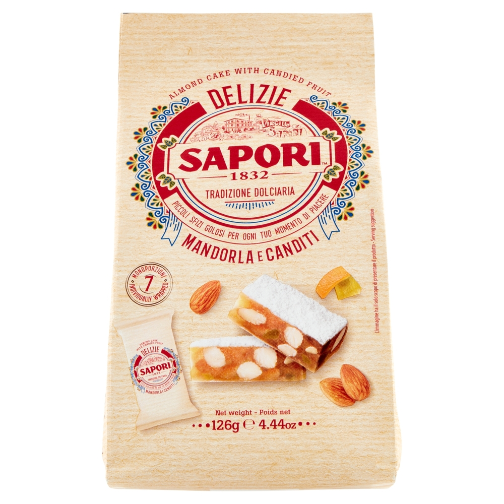 Sapori Delizie Mandorla e Canditi 126 g