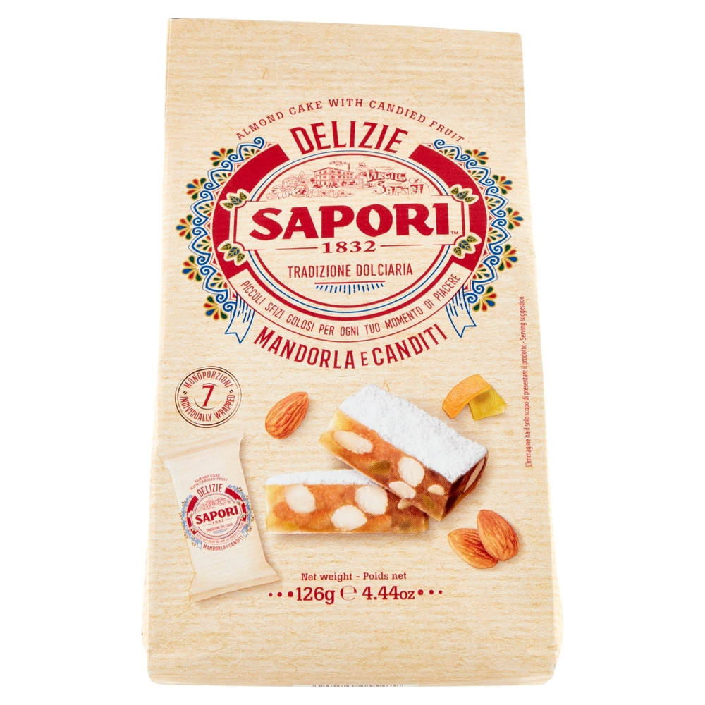 Sapori Delizie Mandorla e Canditi 126 g