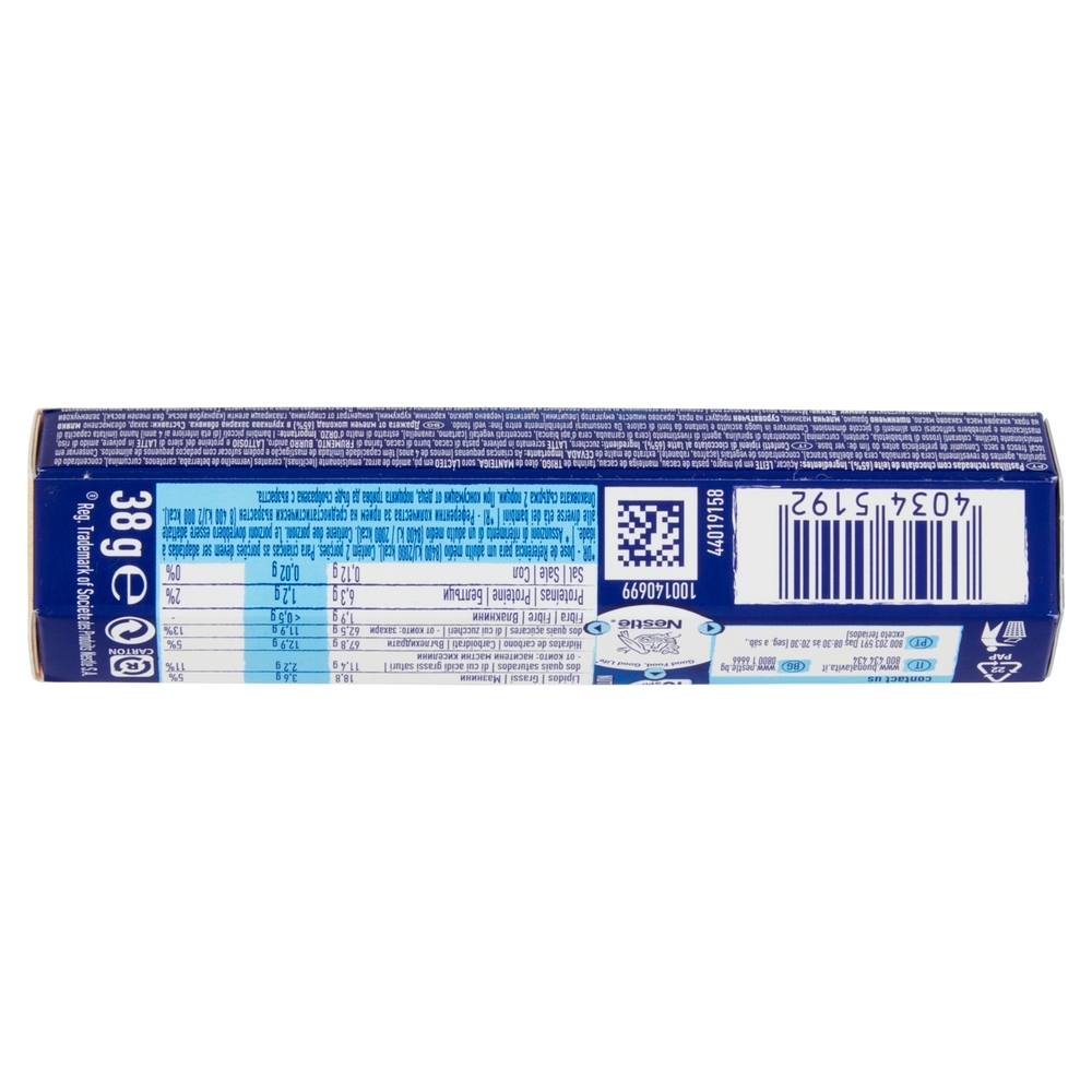 NESTLÉ SMARTIES Confetti ripieni di cioccolato al latte tubo 38g