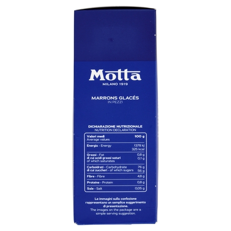 Motta Marrons Glacés Marroni italiani in pezzi 350 g