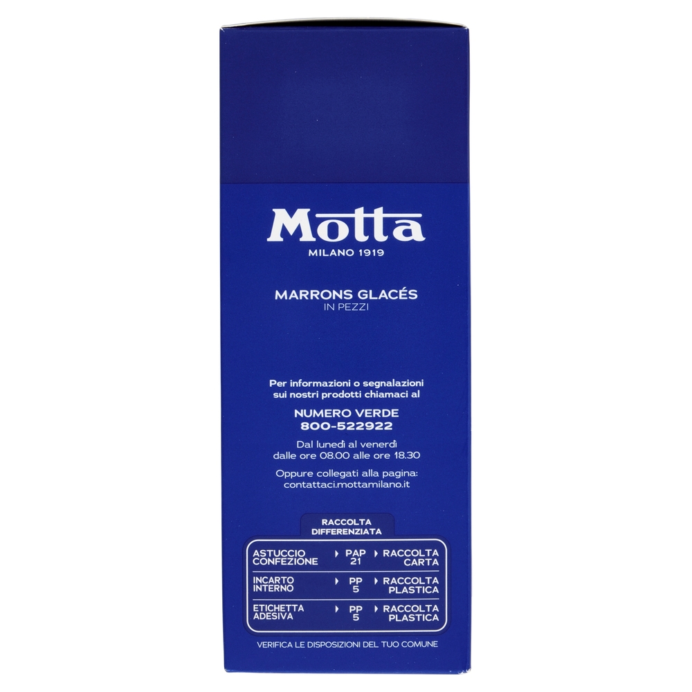Motta Marrons Glacés Marroni italiani in pezzi 350 g