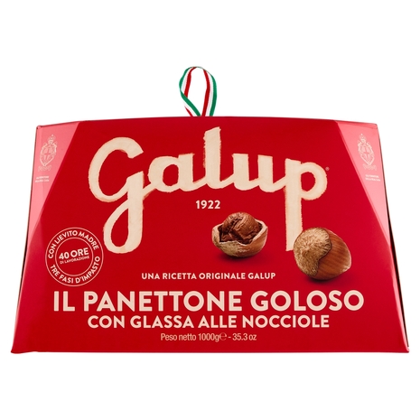 Galup il Panettone Goloso con Glassa alle Nocciole 1000 g