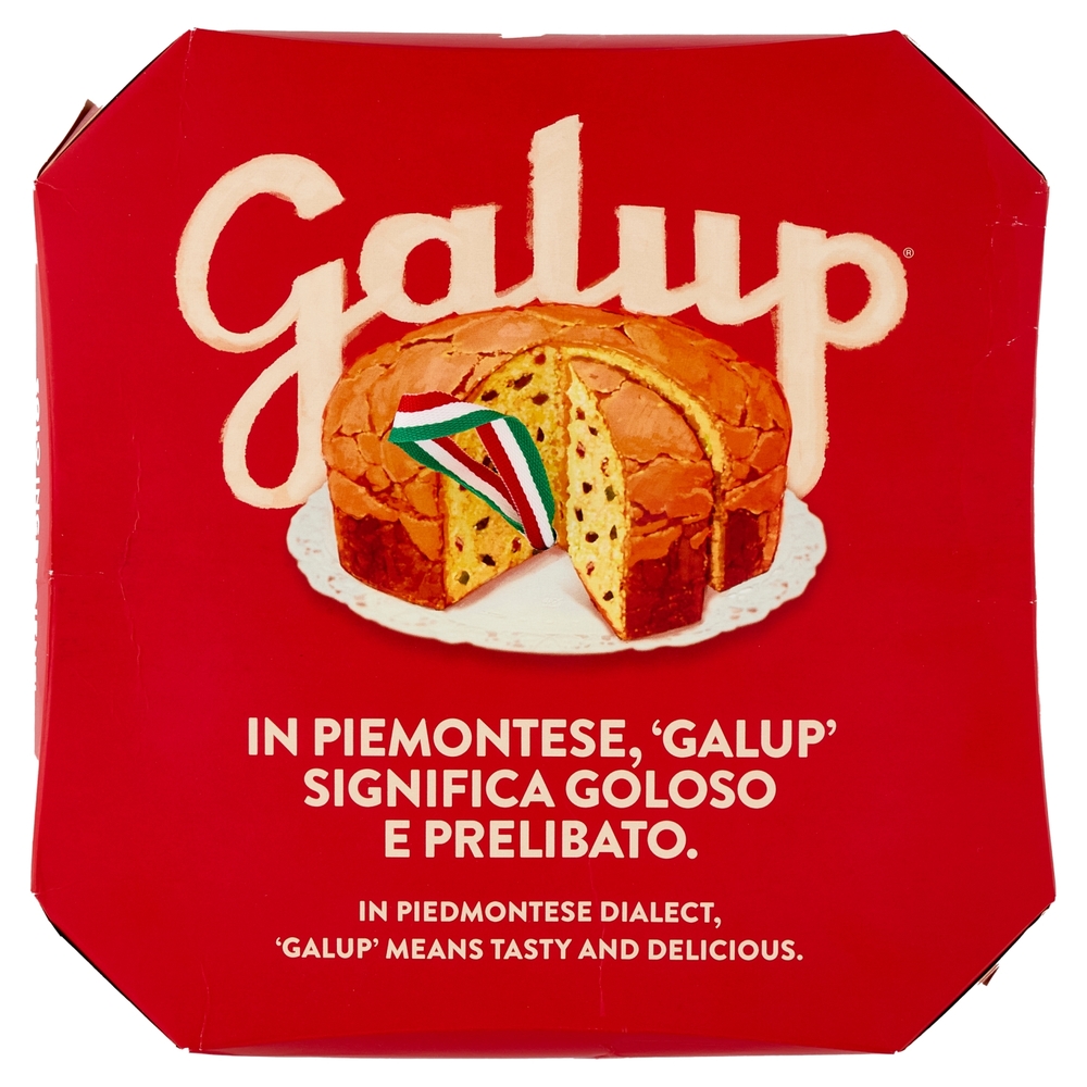 Galup il Panettone Goloso con Glassa alle Nocciole 1000 g