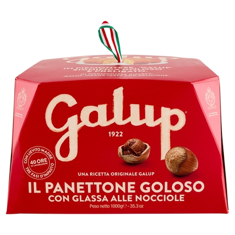 Galup il Panettone Goloso con Glassa alle Nocciole 1000 g