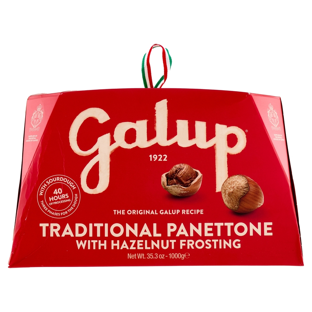Galup il Panettone Goloso con Glassa alle Nocciole 1000 g