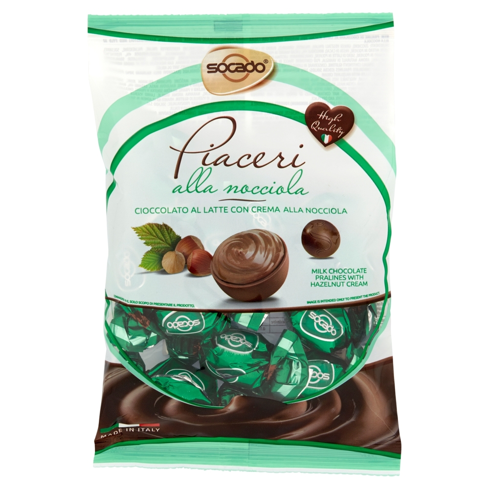Socado Piaceri alla nocciola 130 g