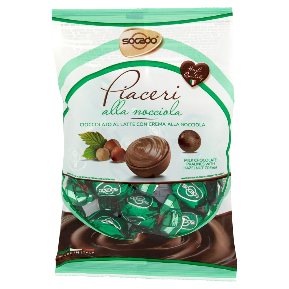 Socado Piaceri alla nocciola 130 g