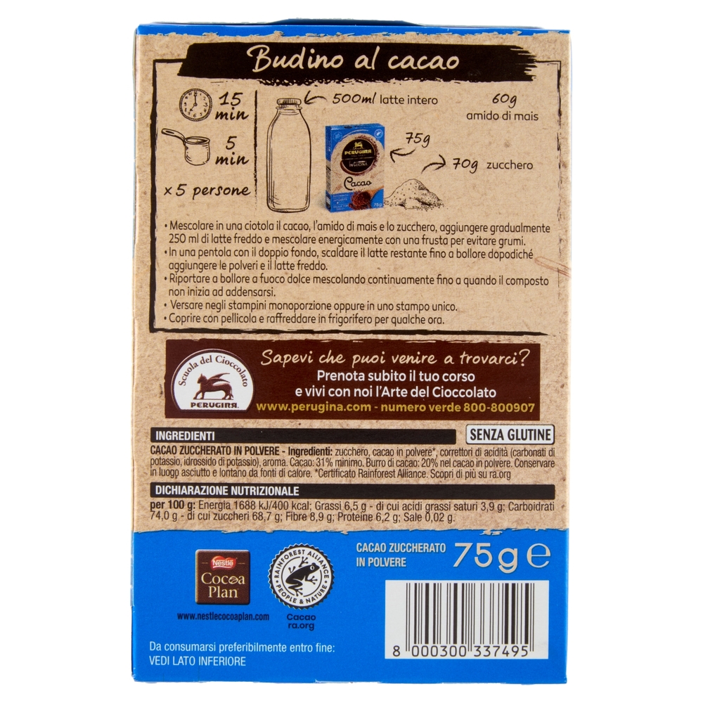 PERUGINA Cacao Zuccherato 75g