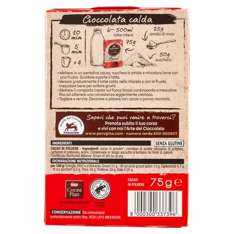 PERUGINA Cacao Amaro in Polvere 75g
