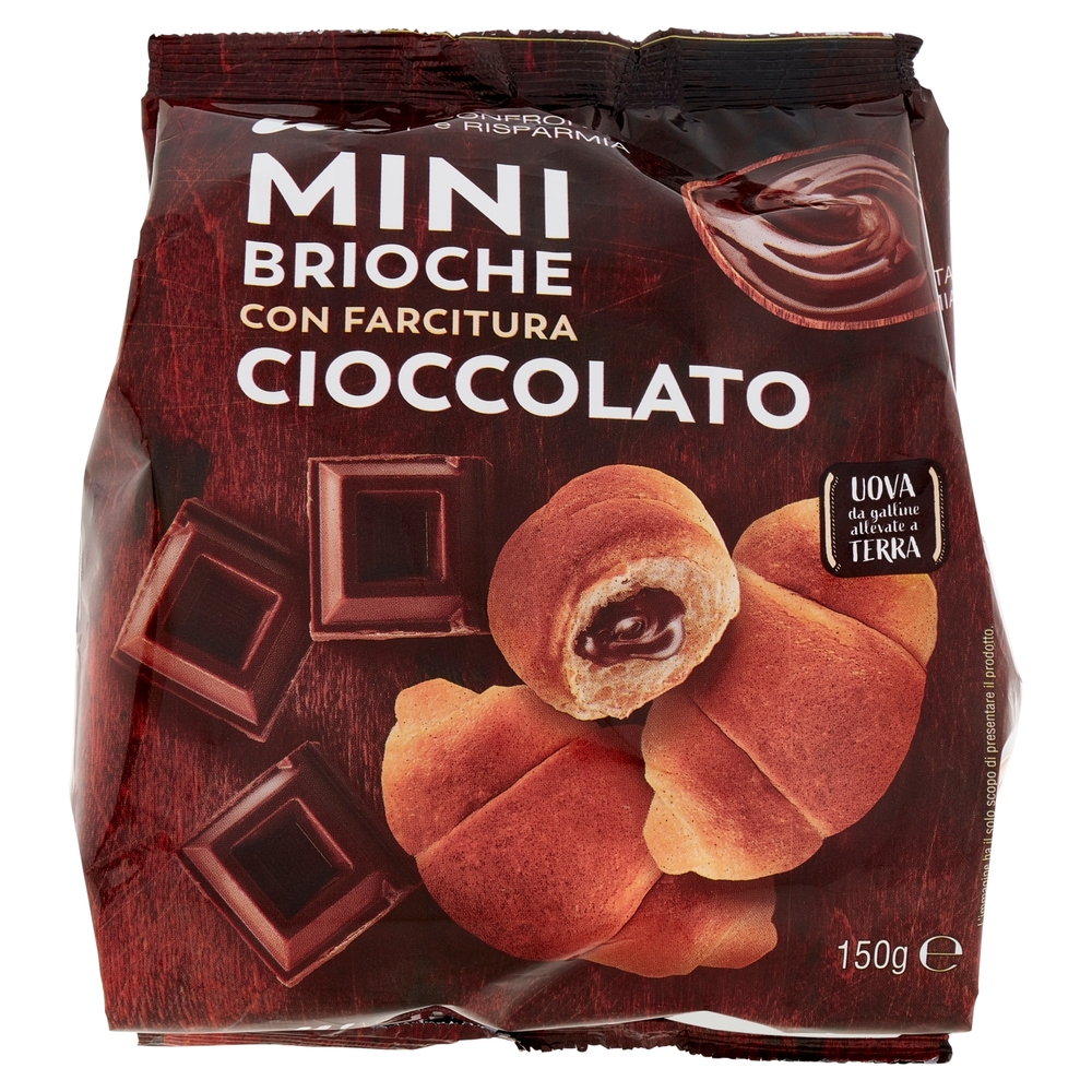 Minibrioche con Farcitura al Cioccolato U! Confronta e Risparmia