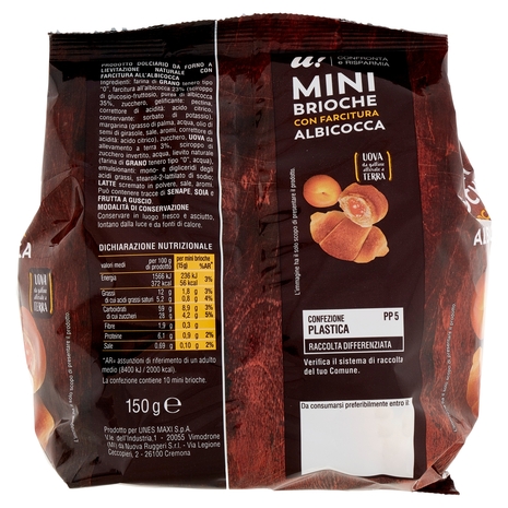 Minibrioche con Farcitura all' Albicocca U! Confronta e Risparmia