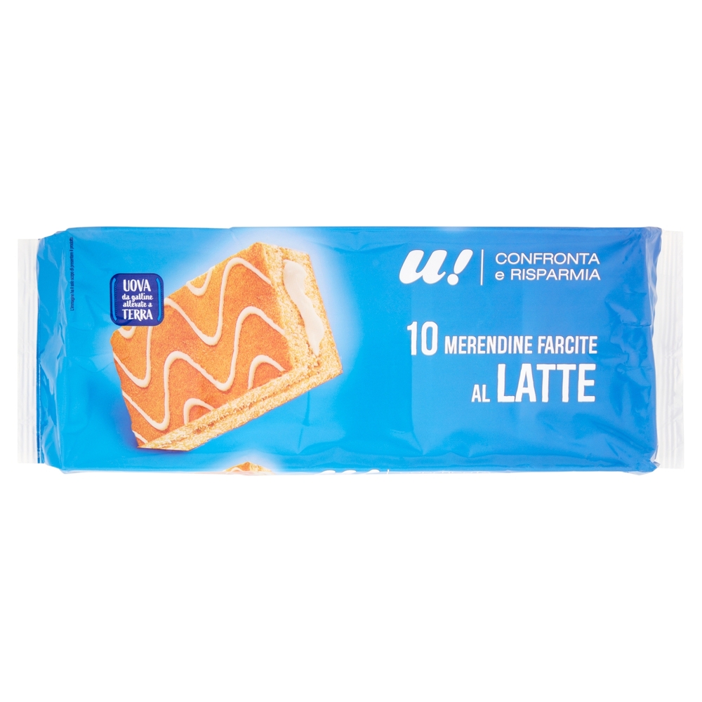 10 Merendine Farcite al Latte U! Confronta e Risparmia