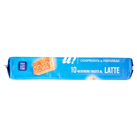 10 Merendine Farcite al Latte U! Confronta e Risparmia