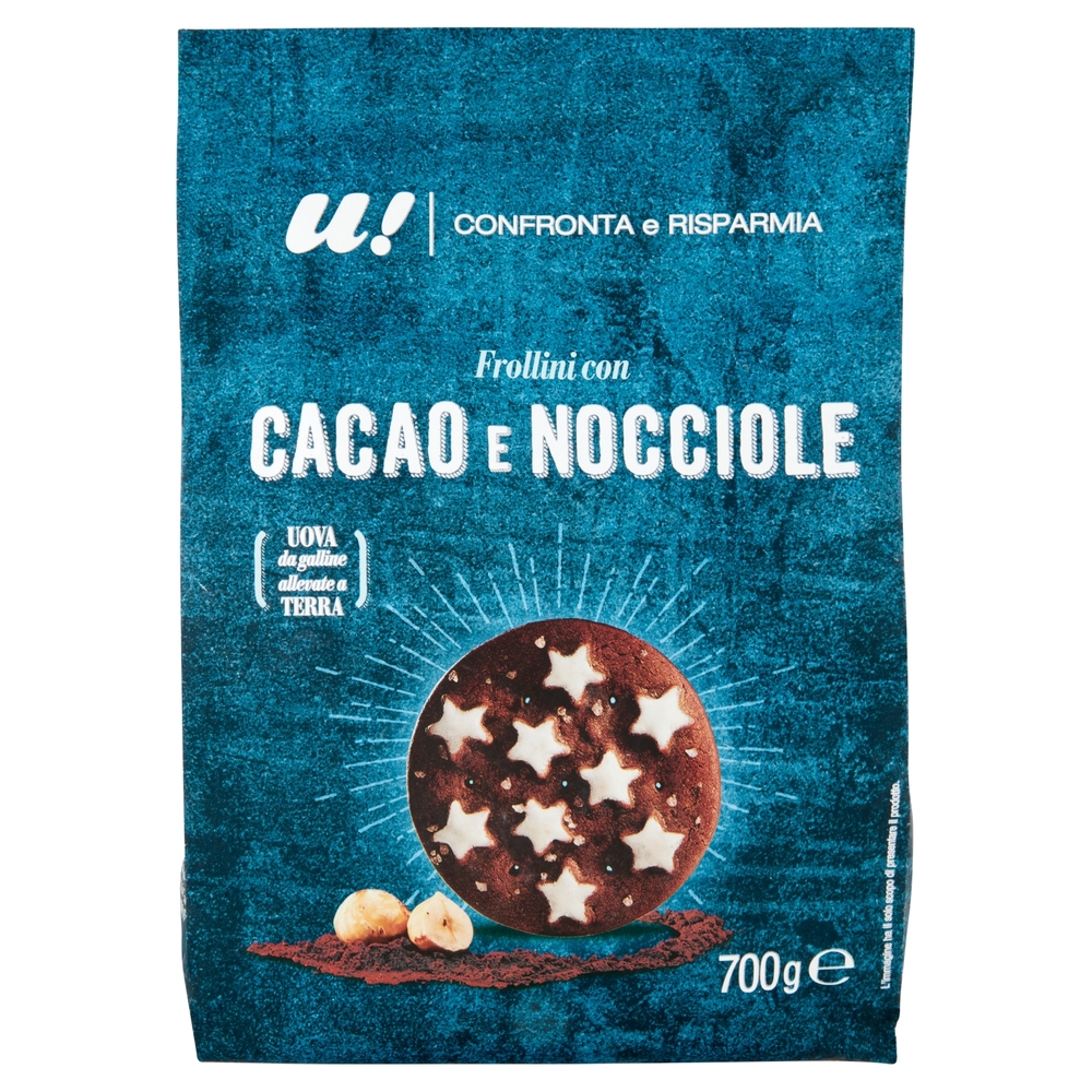 Frollini con Cacao e Nocciole U! Confronta e Risparmia