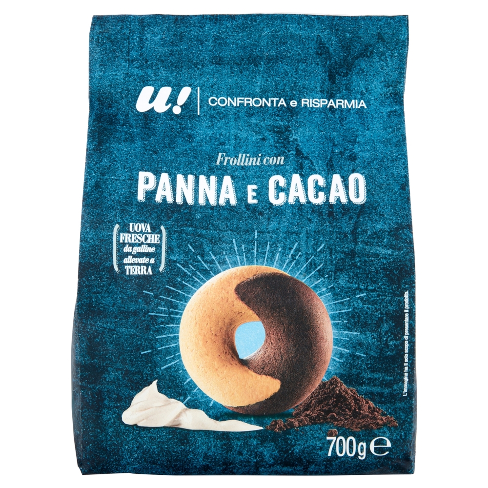 Frollini con Panna e Cacao U! Confronta e Risparmia